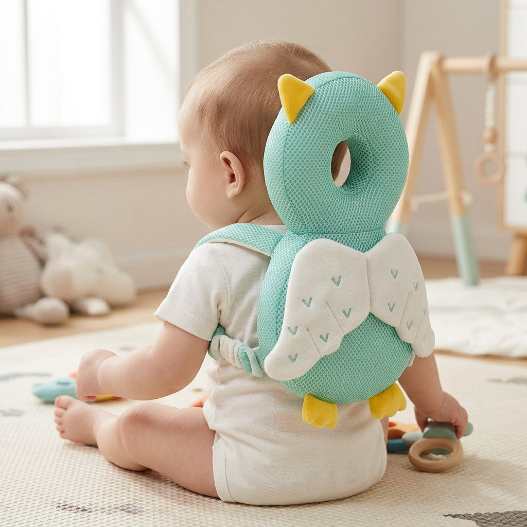 1-3T Cartoon Plushie Toddler Head and Back Protector