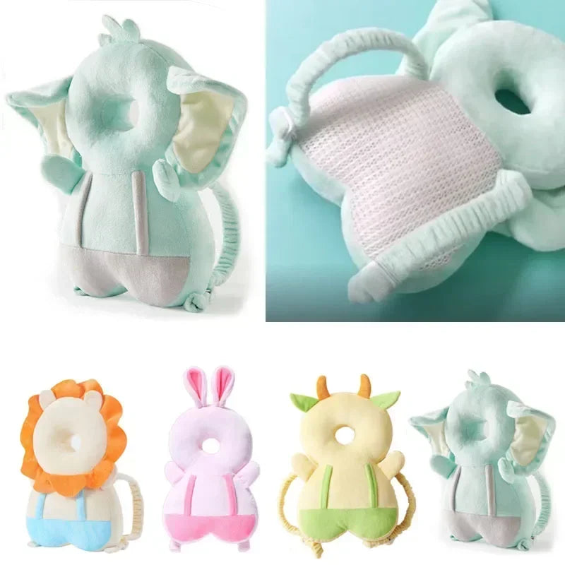 1-3T Cartoon Plushie Toddler Head and Back Protector