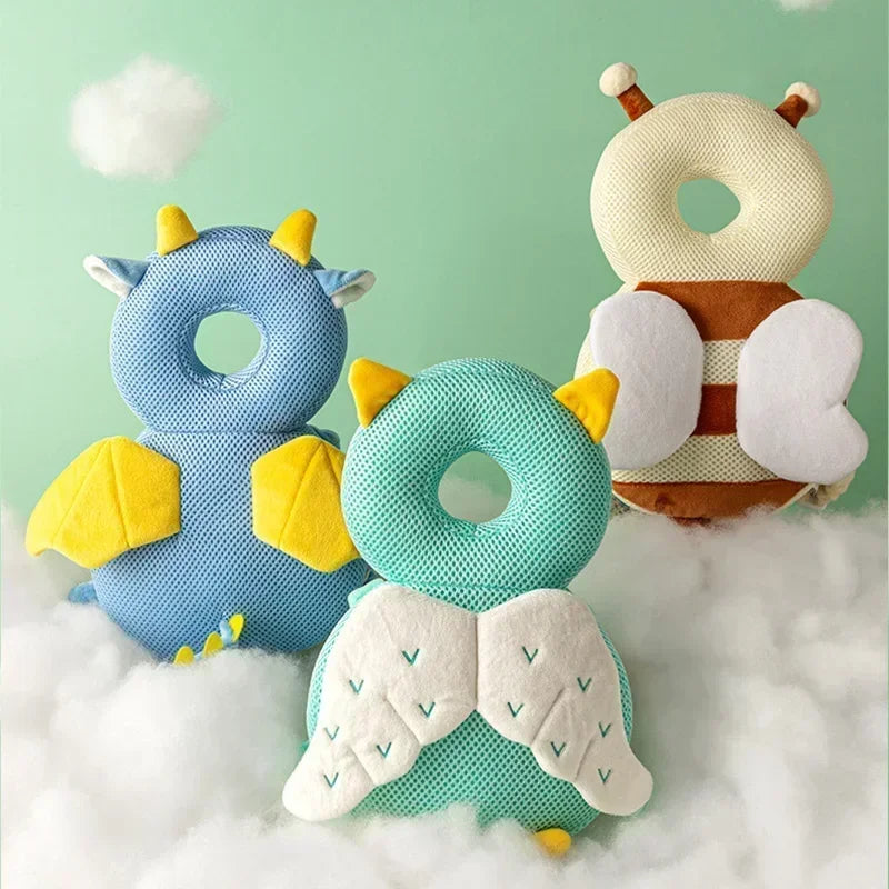 1-3T Cartoon Plushie Toddler Head and Back Protector